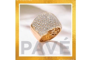 Charles & Colvard Introduces Caydia® Lab Grown Diamond Pavé Collection
