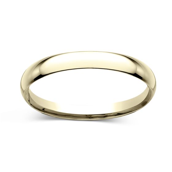 Comfort-Fit 2.0mm Ring 14K Yellow Gold