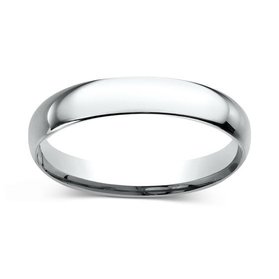 Comfort-Fit 3.0mm Wedding Band Ring Platinum