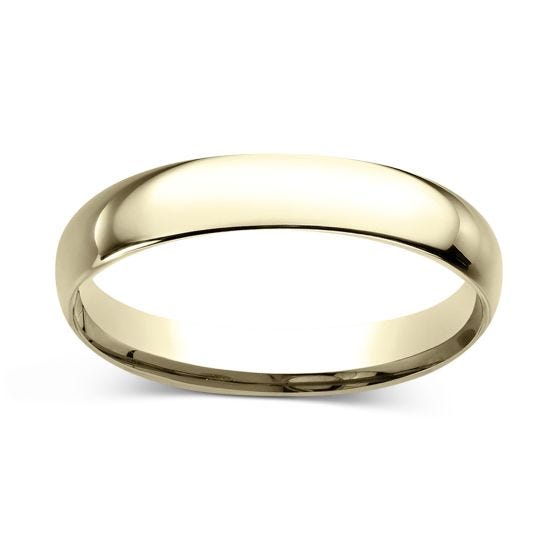 Comfort-Fit 3.0mm Ring 14K Yellow Gold
