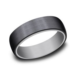 Modern Polished Finish 6.5mm Ring Tantalum