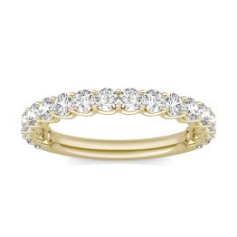 1 1/15 CTW Round Caydia Lab Grown Diamond Ring 14K Yellow Gold, SIZE 7.0 Stone Color F