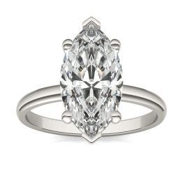 3 CTW Marquise Caydia Lab Grown Diamond Ring 14K White Gold