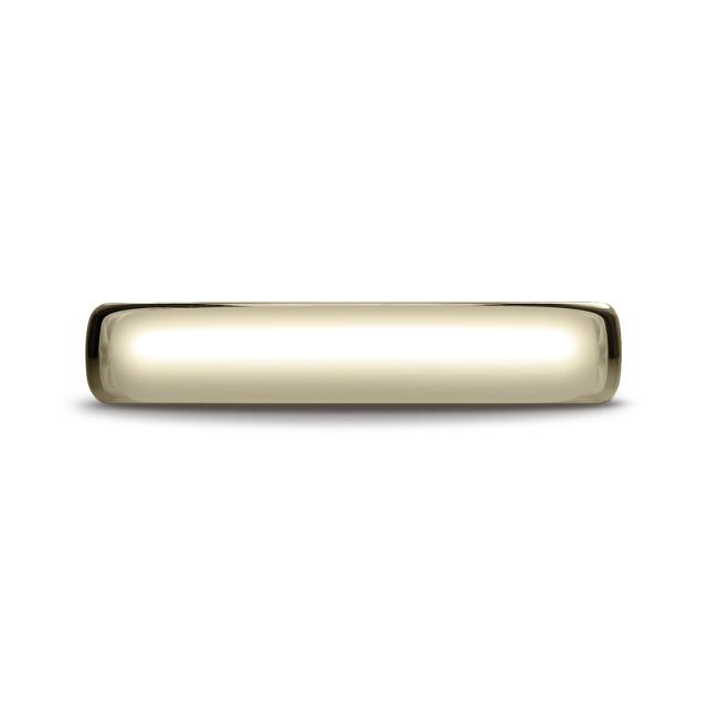 European Comfort Fit 4.5mm Ring in 14K Yellow Gold