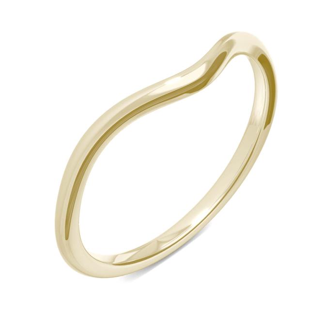 Signature Matching Wedding Band in 14K Yellow Gold