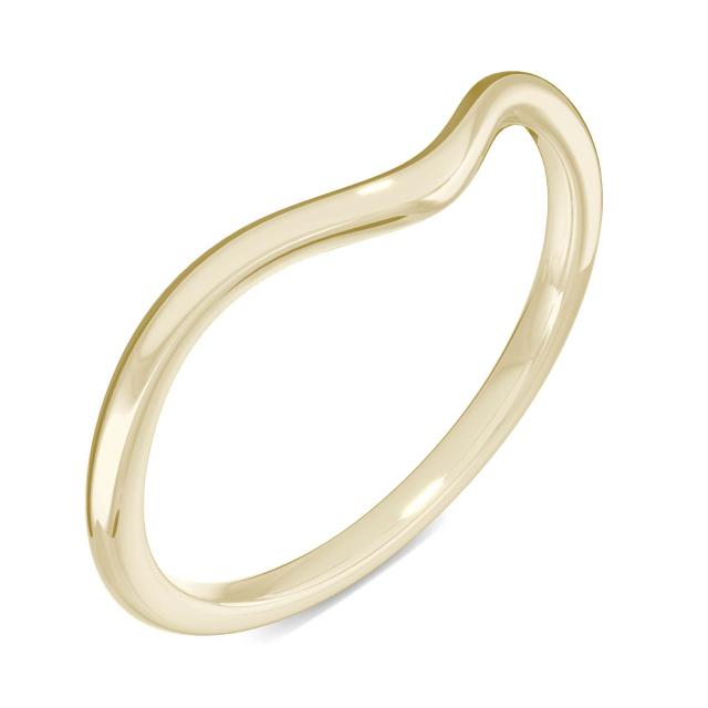 Signature Matching Wedding Band in 14K Yellow Gold
