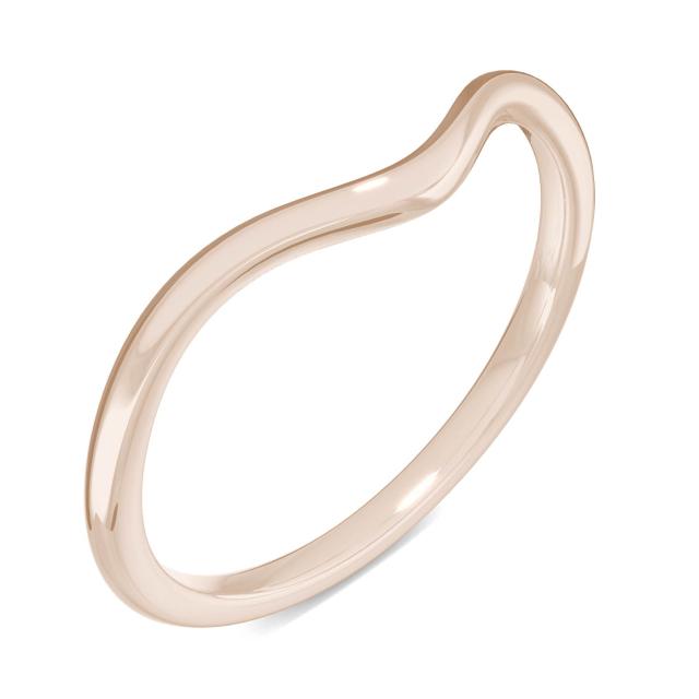 Signature Matching Wedding Band in 14K Rose Gold