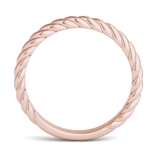 Twist Band in 18K Rose Gold