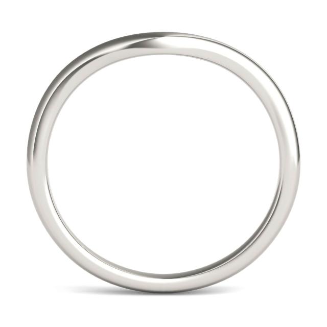 Signature Plain 6.5mm Matching Band in 18K White Gold