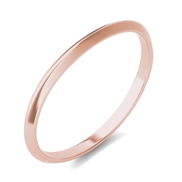 Signature Matching Wedding Band in 14K Rose Gold