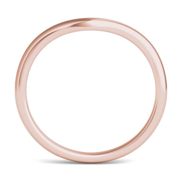 Signature Plain 6.5mm Matching Band in 18K Rose Gold