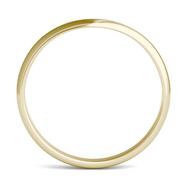 Signature Plain Matching Band in 18K Yellow Gold