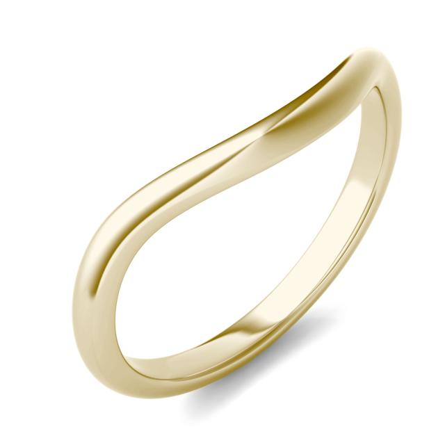 Signature Curved Matching Band in 14K Yellow Gold