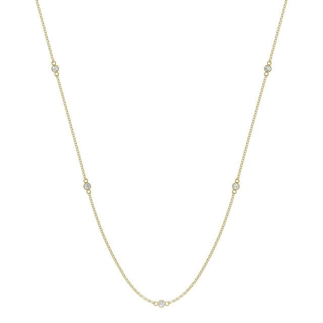 Women's Chain Extender Necklace in Yellow Gold | Modern Gents Trading Co