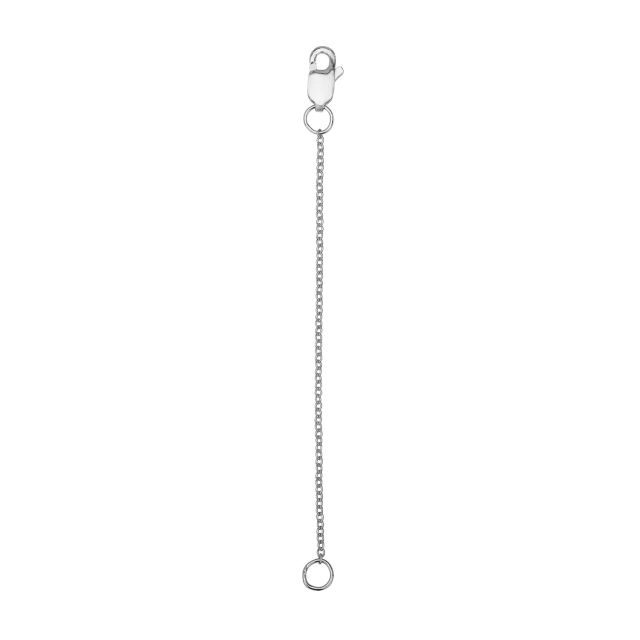 Chain Extender 2 Inch 14K White Gold Necklace
