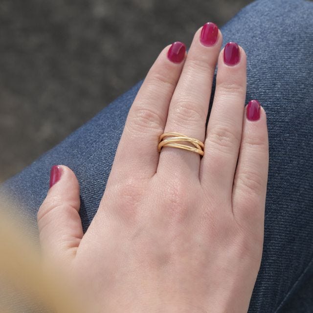 2mm Classic Rolling Ring 14K Yellow Gold