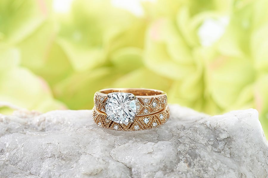 When did engagement rings become a thing?