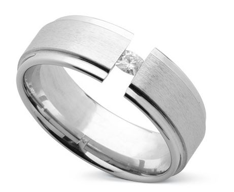 The Dorian Ring, Moissanite.com, $599