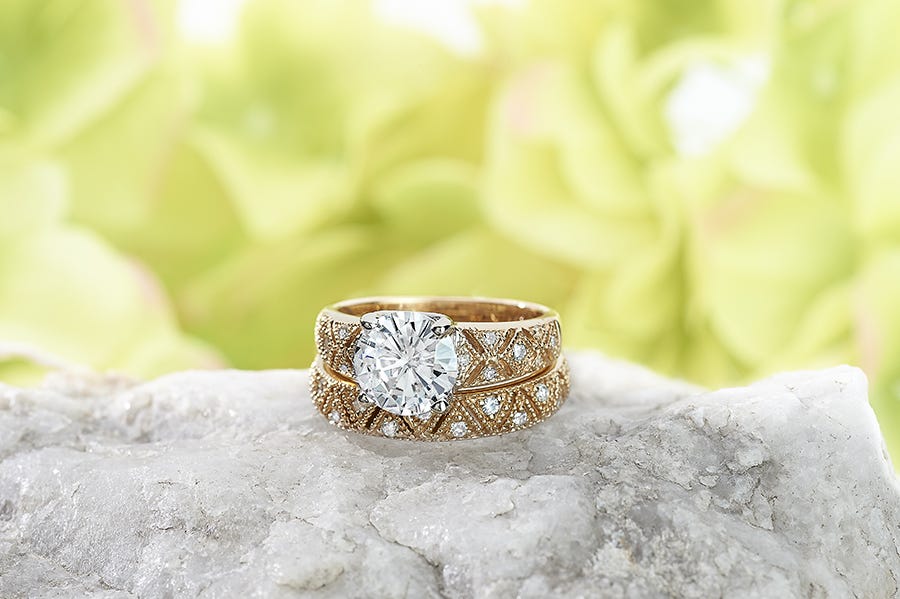 Lonette by Venazia, available on Moissanite.com