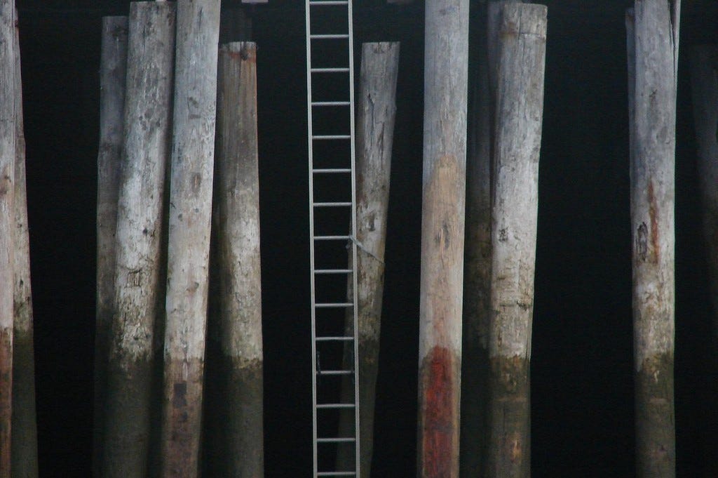 Bristol Bay fishing pilings, courtesy of Emma Forsberg